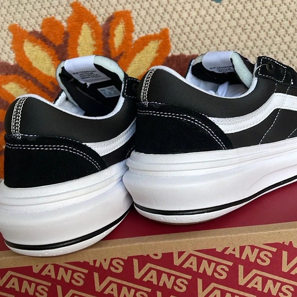 Vans WMNS Oid Skool Over Black/White VN0A7Q5EBA2 Sneakers Platforms